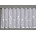 Bela prosojna zavesa iz tančice 140x48 cm Dandelion – Sehlbach