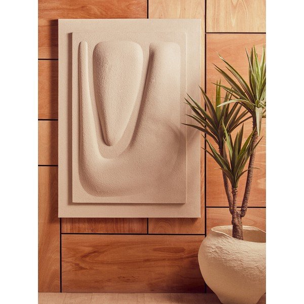 3D slika z okvirjem/na platnu 100x140 cm Astratto – Premier Housewares-image-1