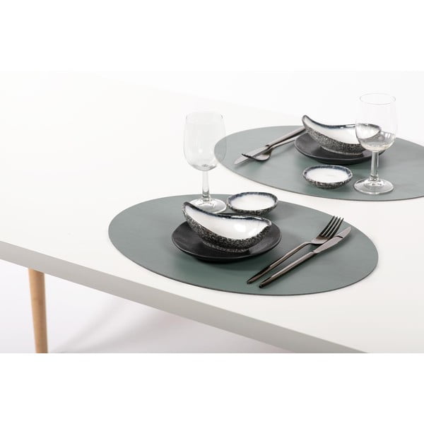 Moder pogrinjek iz recikliranega usnja ZicZac Titan, 33 x 45 cm-image-1