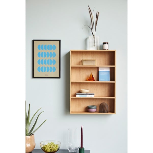 Hrastova polica Cubbie - Hübsch-image-1