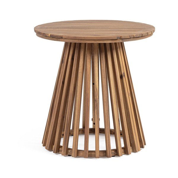 Okrogla vrtna mizica iz masivne akacije ø 50 cm Rodano – Bizzotto