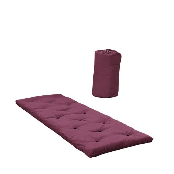 Rdeča futonska vzmetnica 70x190 cm Bed In a Bag Bordeaux – Karup Design