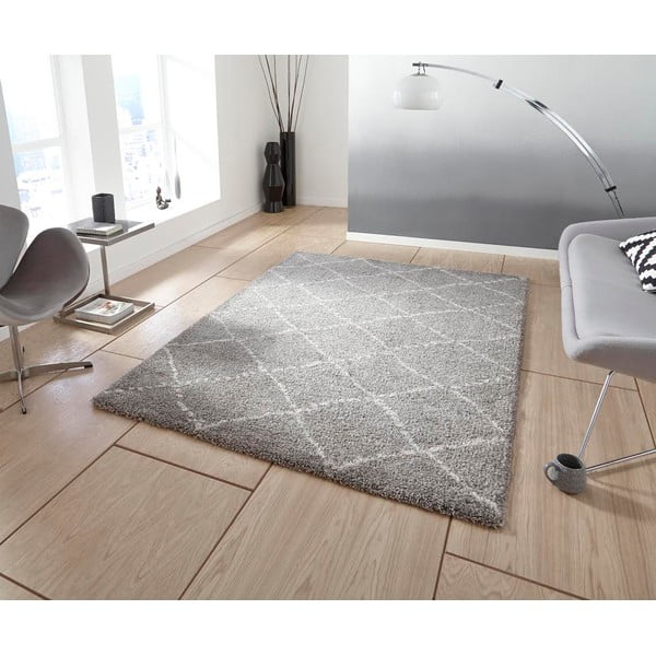 Siva preproga Think Rugs Royal Nomadic, 120 x 170 cm-image-1