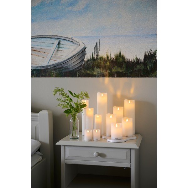 LED sveče v kompletu 3 ks (višina 15 cm) Sara – Sirius-image-2