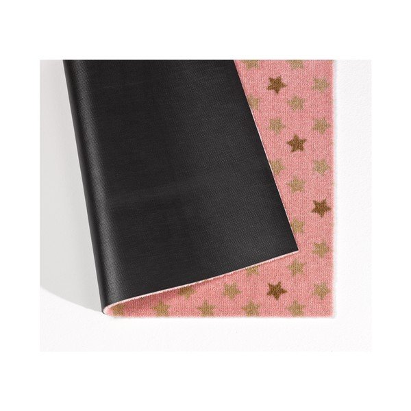 Roza preproga Zala Living Design Star Pink, 50 x 70 cm-image-1