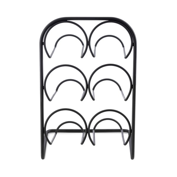 Kovinsko stojalo za vino za 6 steklenic – Compactor-image-4