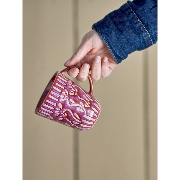 Vijolična skodelica iz kamenine 150 ml Samsin – Bloomingville-image-1