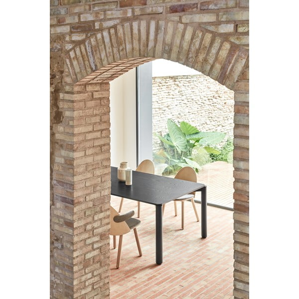 Črna jedilna miza Teulat Atlas, 180 x 100 cm-image-3