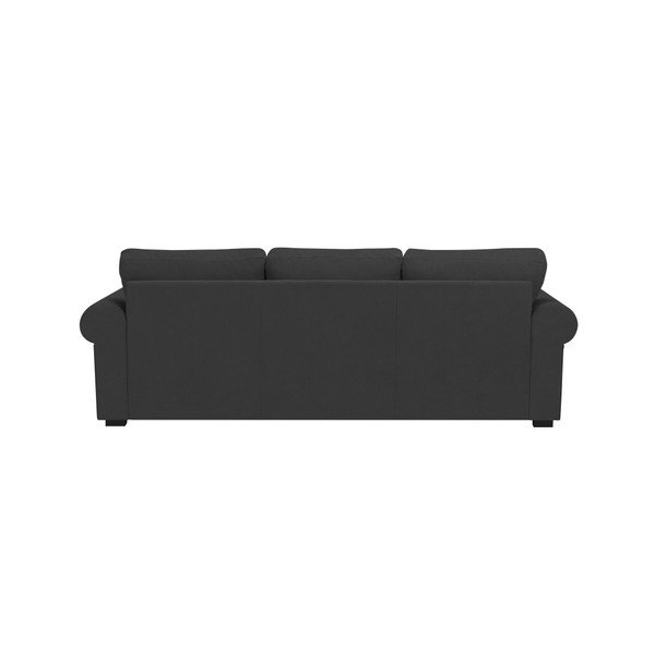 Temno siva zofa Windsor & Co Sofas Hermes, 245 cm-image-4
