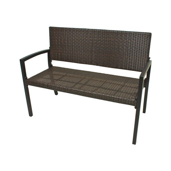 Temno rjava vrtna klop ADDU Sanremo