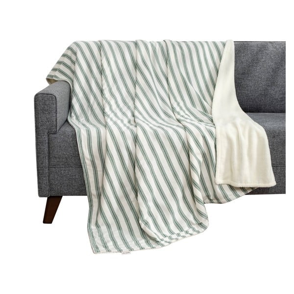 Belo-zelena odeja 150x190 cm Soren Wellsoft – Mijolnir