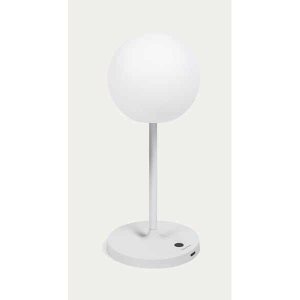 LED zatemnitvena prenosljiva zunanja svetilka z daljinskim upravljalnikom na USB ø 16 cm Dinesh – Kave Home-image-2