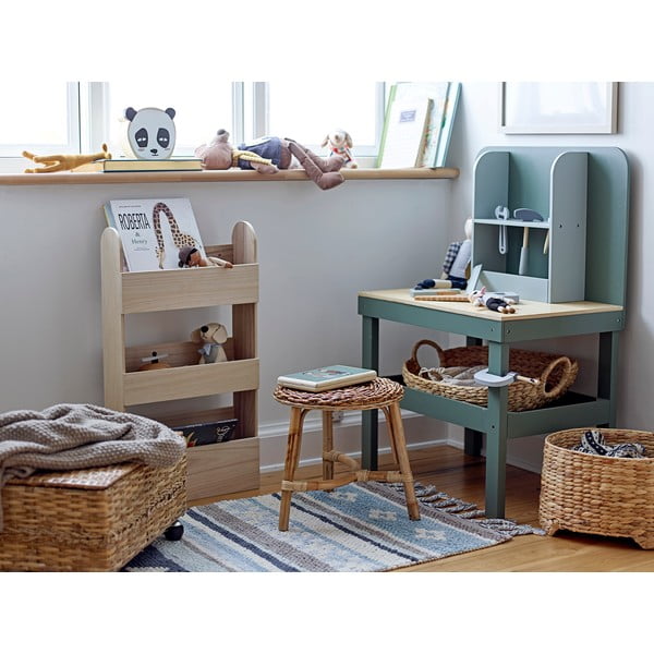 Otroška polica iz masivne pavlonije v naravni barvi 38x70 cm Moris – Bloomingville Mini-image-1