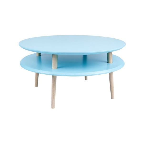 Kavna mizica UFO 35x70 cm, modra