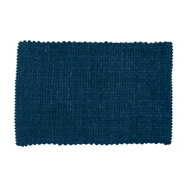 Temno modra tekstilna kopalniška preproga 50x80 cm Covelo – Wenko