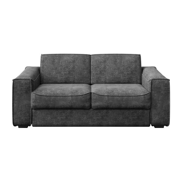 Temno siv raztegljiv kavč MESONICA Munro, 204 cm
