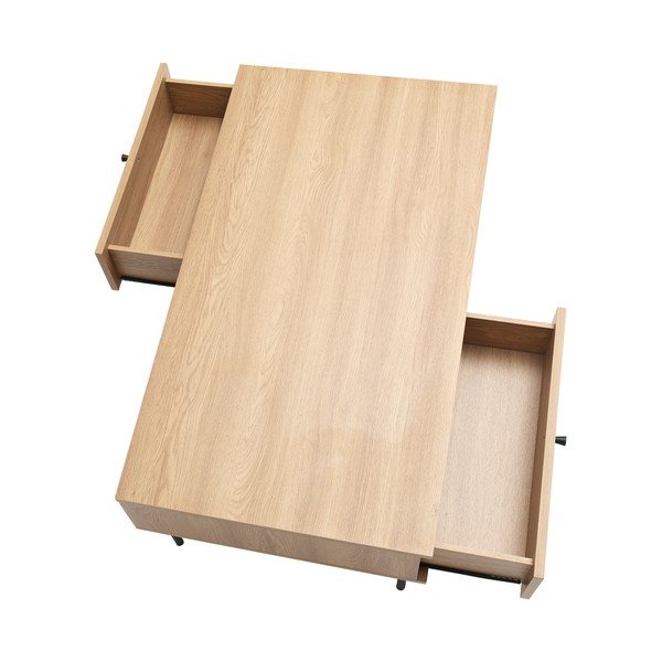 Mizica v naravni barvi 60x110 cm Pensacola – Unique Furniture-image-3