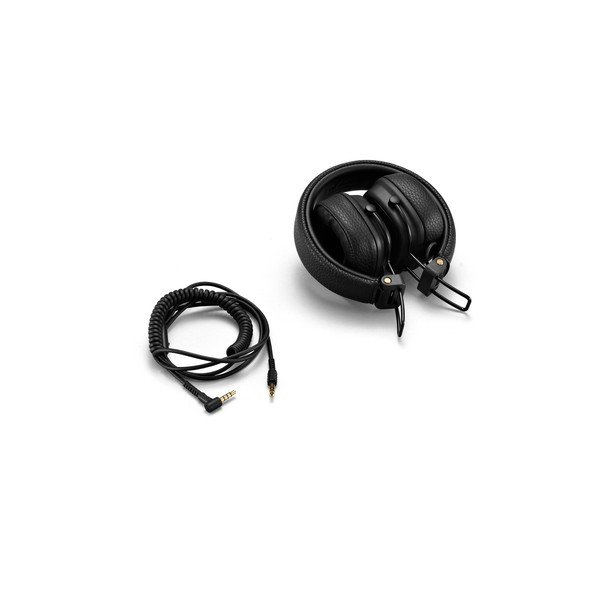 Črne slušalke Bluetooth Marshall Major III-image-2