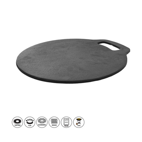 Okrogla plošča za žar ø 27,5 cm LITINA – Orion-image-3
