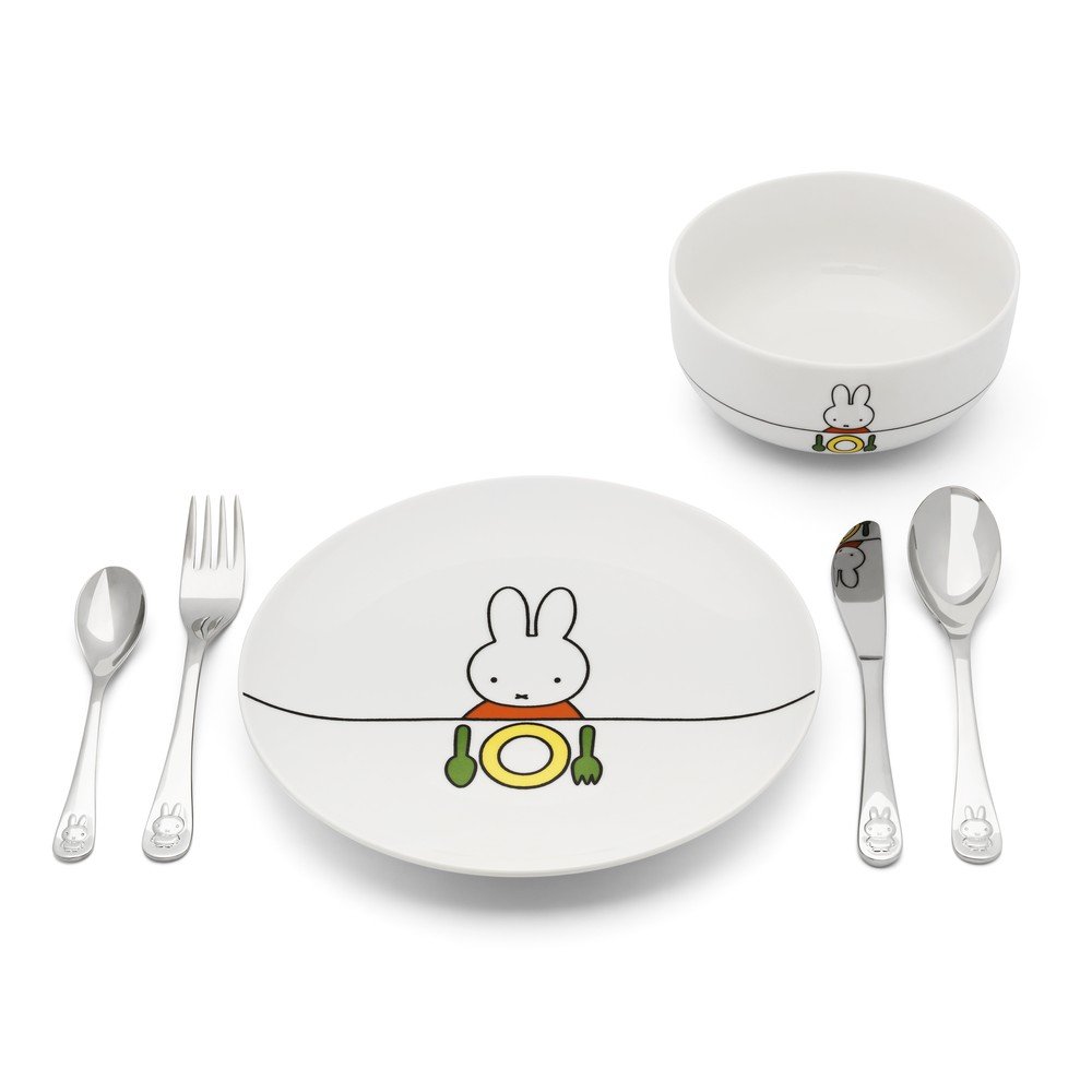 Porcelanast otroški set posode 6 ks Miffy