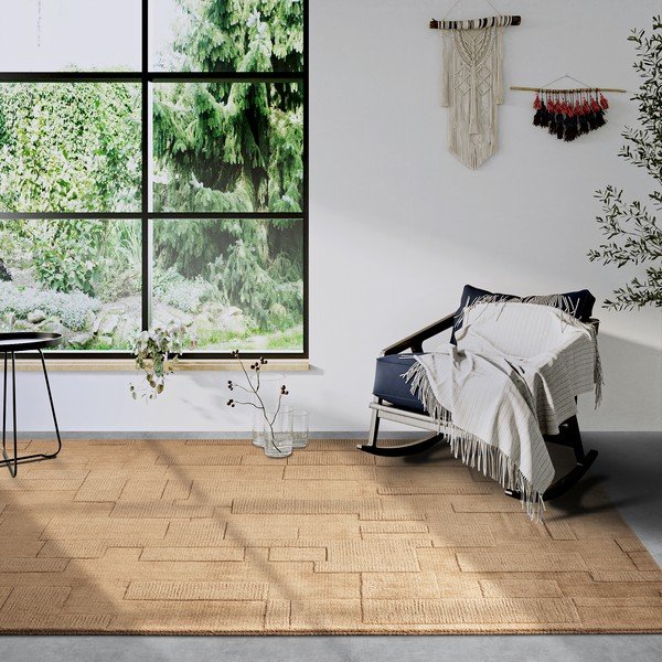 Bež ročno tkana volnena preproga 80x150 cm Wilhelmine – Villeroy&Boch-image-1