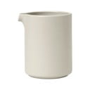 Bel keramičen vrč za mleko Blomus Pilar, 280 ml