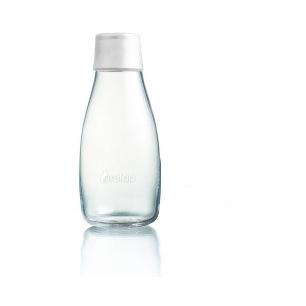 Mlečno bela steklenica ReTap z doživljenjsko garancijo, 300 ml