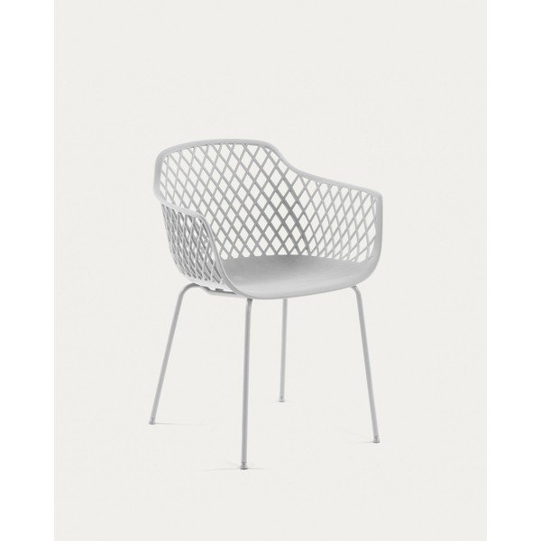 Bel kovinski vrtni stol Quinn – Kave Home-image-3