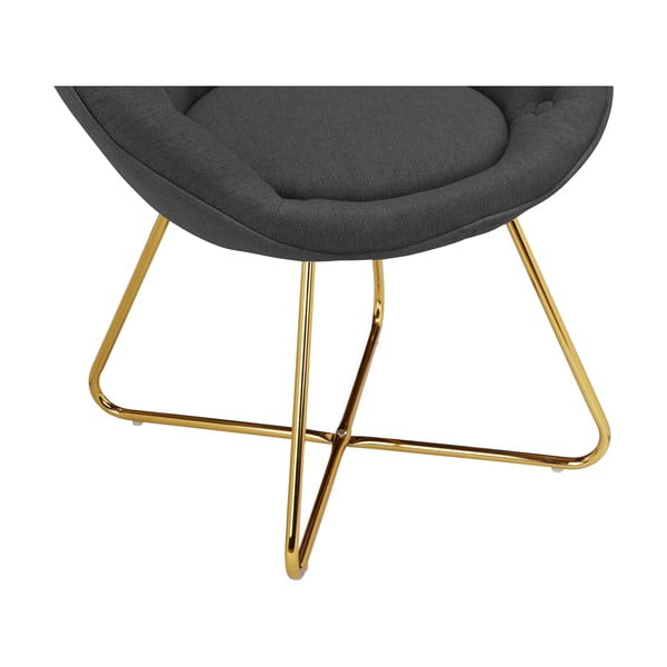 Temno siv fotelj Tigela - Støraa -image-3