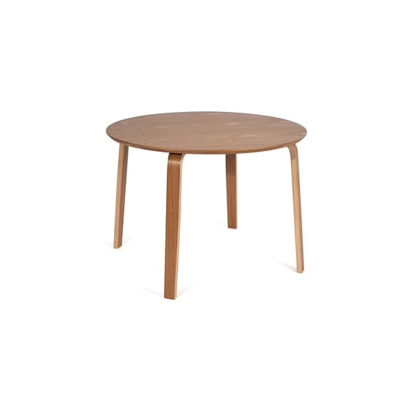 Okrogla jedilna miza iz hrastovega dekorja ø 110 cm Lana - Bonami Essentials