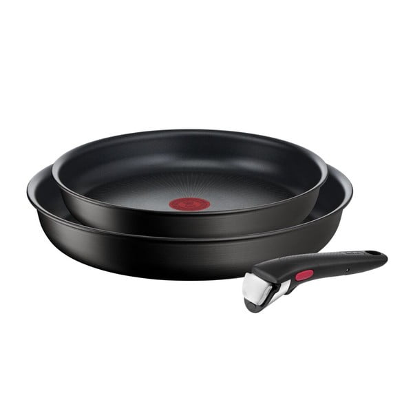 Aluminijaste ponve v kompletu 2 ks z neprijemljivo površino ø 28 cm INGENIO Eco Resis L3979102 – Tefal