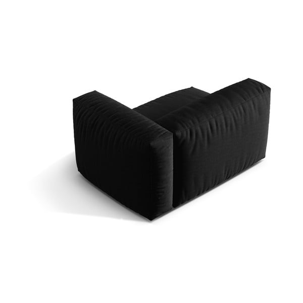 Črn modul za sedežno garnituro (desni kot) Martina – Micadoni Home-image-3