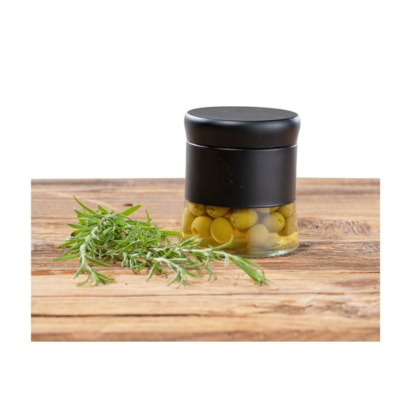 Steklena posoda za shranjevanje živil Black Outdoor Kitchen Boga – Wenko-image-1