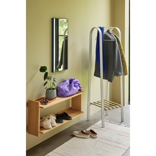 Večnivojska polica v hrastovem dekorju 100 cm Forma – Hübsch-image-3