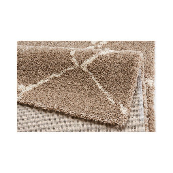 Rjava preproga Mint Rugs Allure Ronno Brown Creme, 200 x 290 cm-image-1