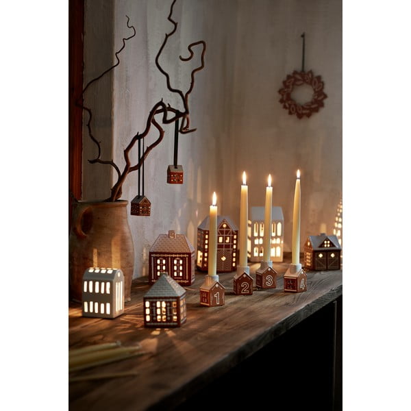 Keramični okraski za jelko v kompletu 2 ks 5 cm Gingerbread – Kähler Design-image-4