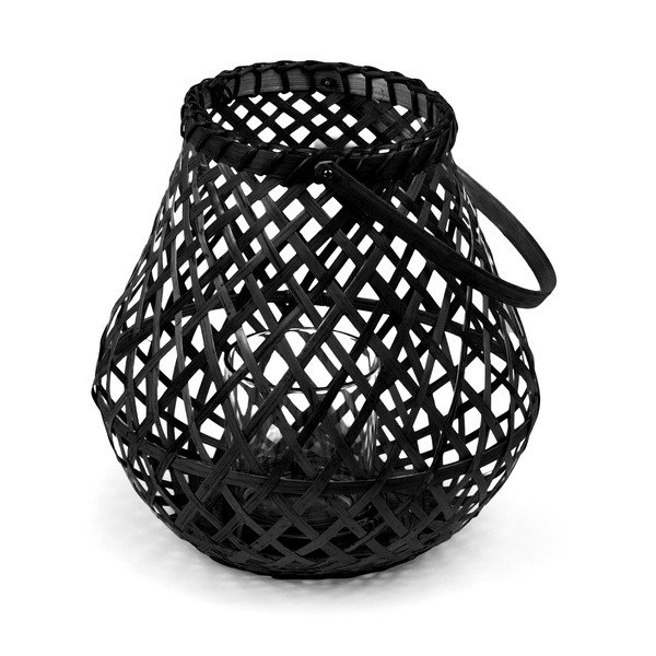 Črna bambusova lanterna Compactor Bambusova lanterna, ⌀ 25 cm-image-4