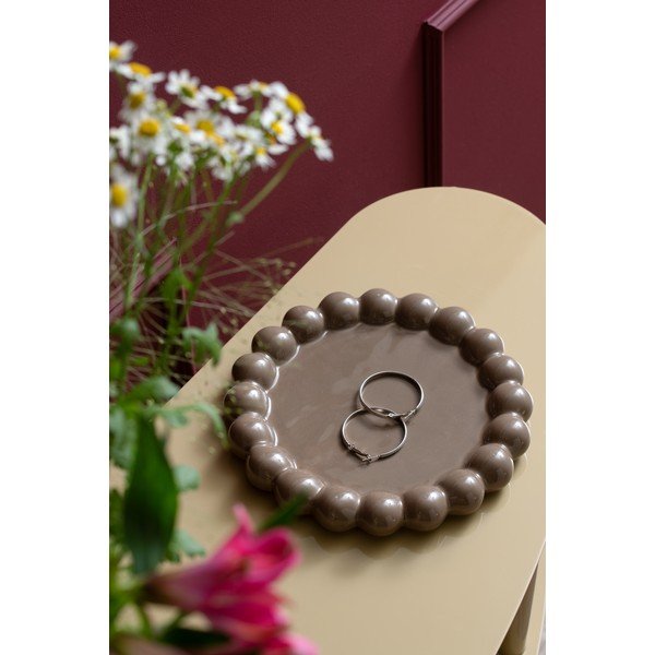 Keramičen dekorativni pladenj ø 20 cm Cadiz Dotty – PT LIVING-image-1