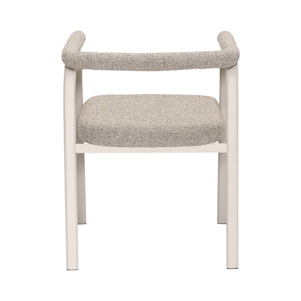 Bež oblazinjeni jedilni stoli v kompletu z nasloni za roke 2 ks Ecto – Hübsch-image-4