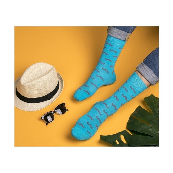 Komplet 5 parov nogavic Funky Steps Blues, velikost 39 - 45-image-3