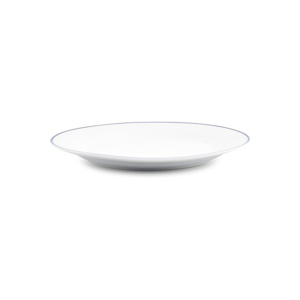 Bel desertni porcelanast krožnik ø 20 cm Basic White – BonBistro-image-2