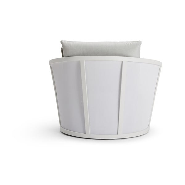 Kremno bel vrtni fotelj Cielo – Diphano-image-3