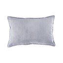 Modra otroška blazina rebrasti žamet Bolster – Wigiwama