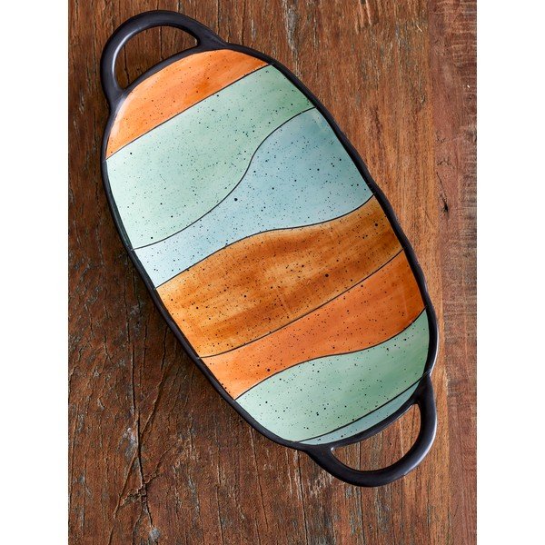 Servirni krožnik 32,5x15 cm Liljan - Bloomingville-image-1