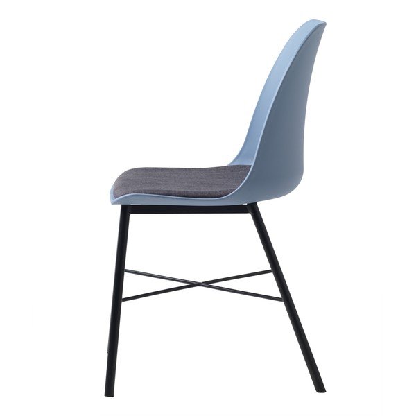 Komplet 2 modro-sivih stolov Unique Furniture Whistler-image-2