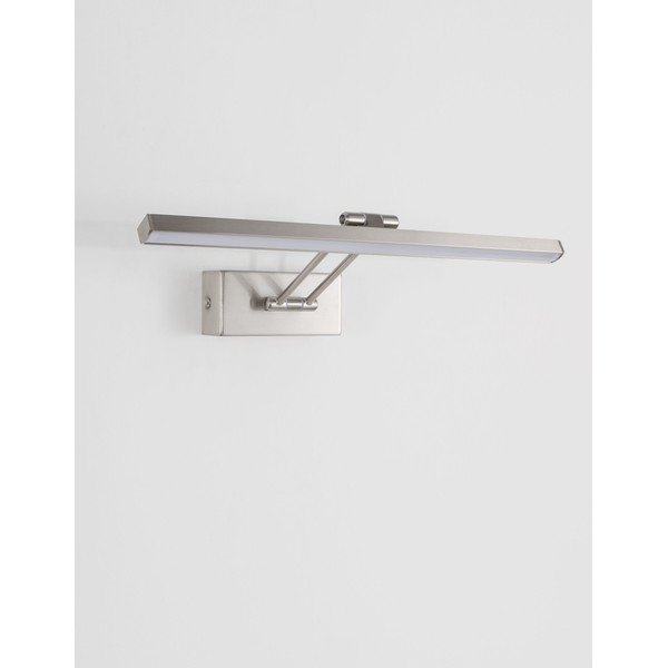 Aluminijasta LED stenska svetilka z upogljivo konstrukcijo v srebrni barvi Marnell – Nova Luce-image-2