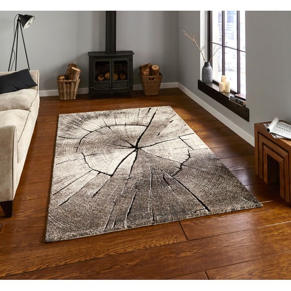 Bež preproga 160x230 cm Woodland – Think Rugs-image-1