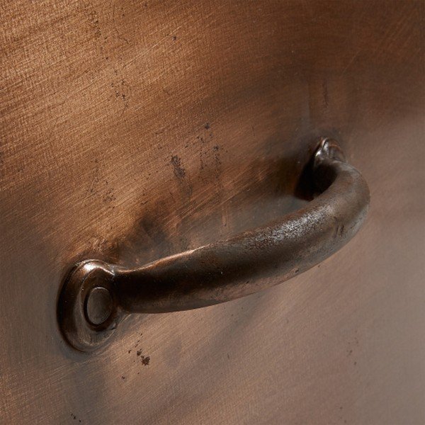 Kovinska komoda v bakreni barvi La Forma Elma-image-4