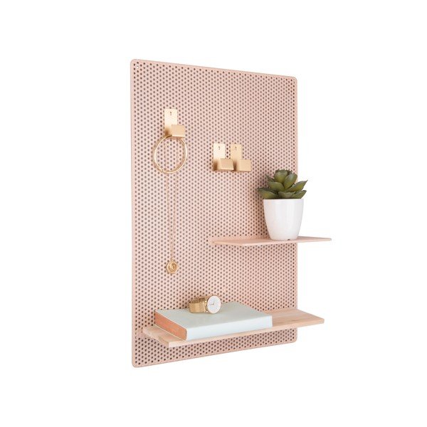 Peščeno rjava kovinska oglasna deska PT LIVING Perky, 34,5 x 52,5 cm-image-3