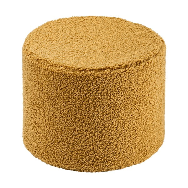 Rjav otroški tabure iz tkanine bouclé – Wigiwama